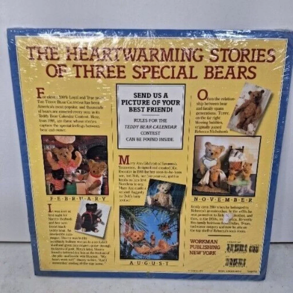 Vintage‎ 1990 Teddy Bears Around The World
